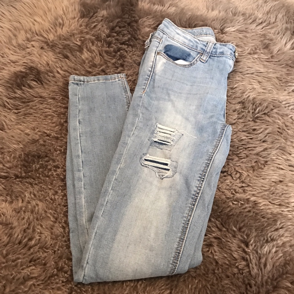 Mid Rise Skinny Jeans
